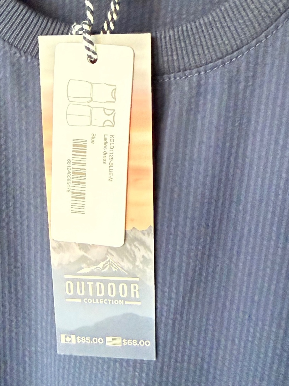 NWT - Kyodan Active Dress - Blue - Medium - Picture 11 of 14